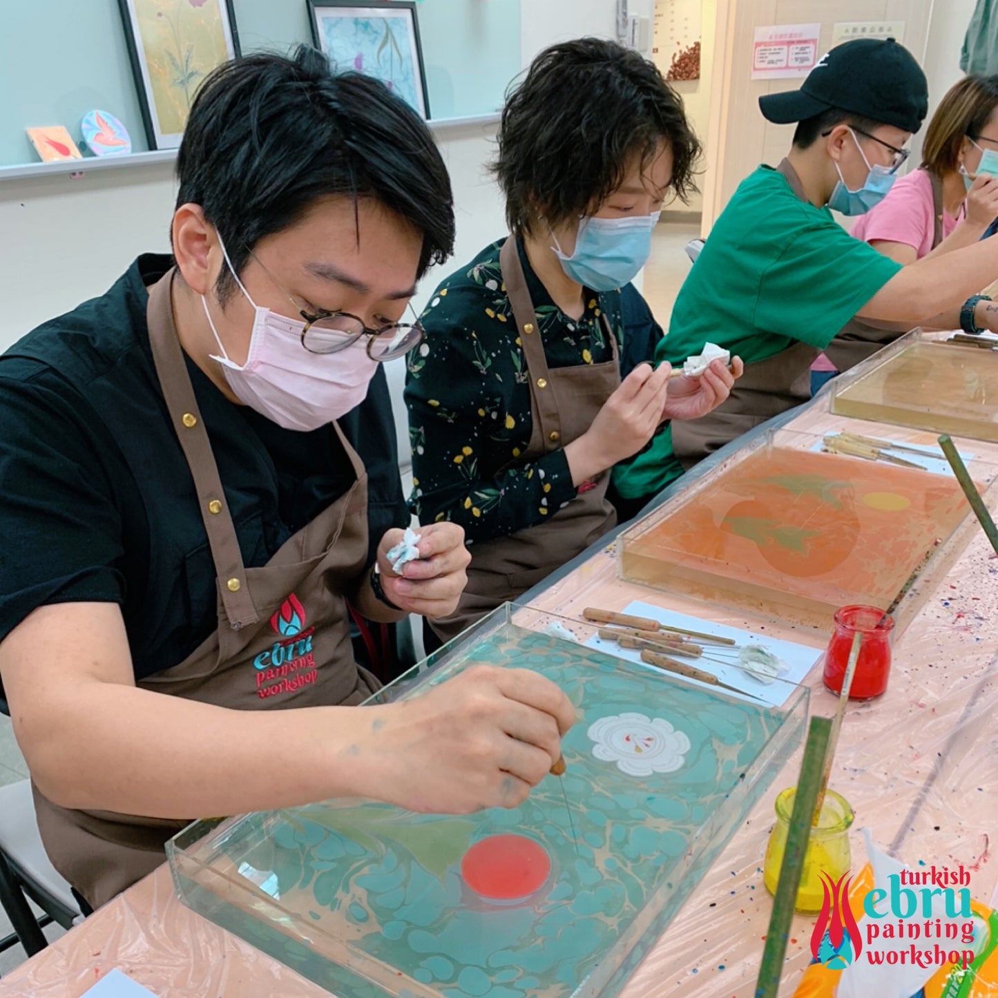 Turkish Marbling Workshop
