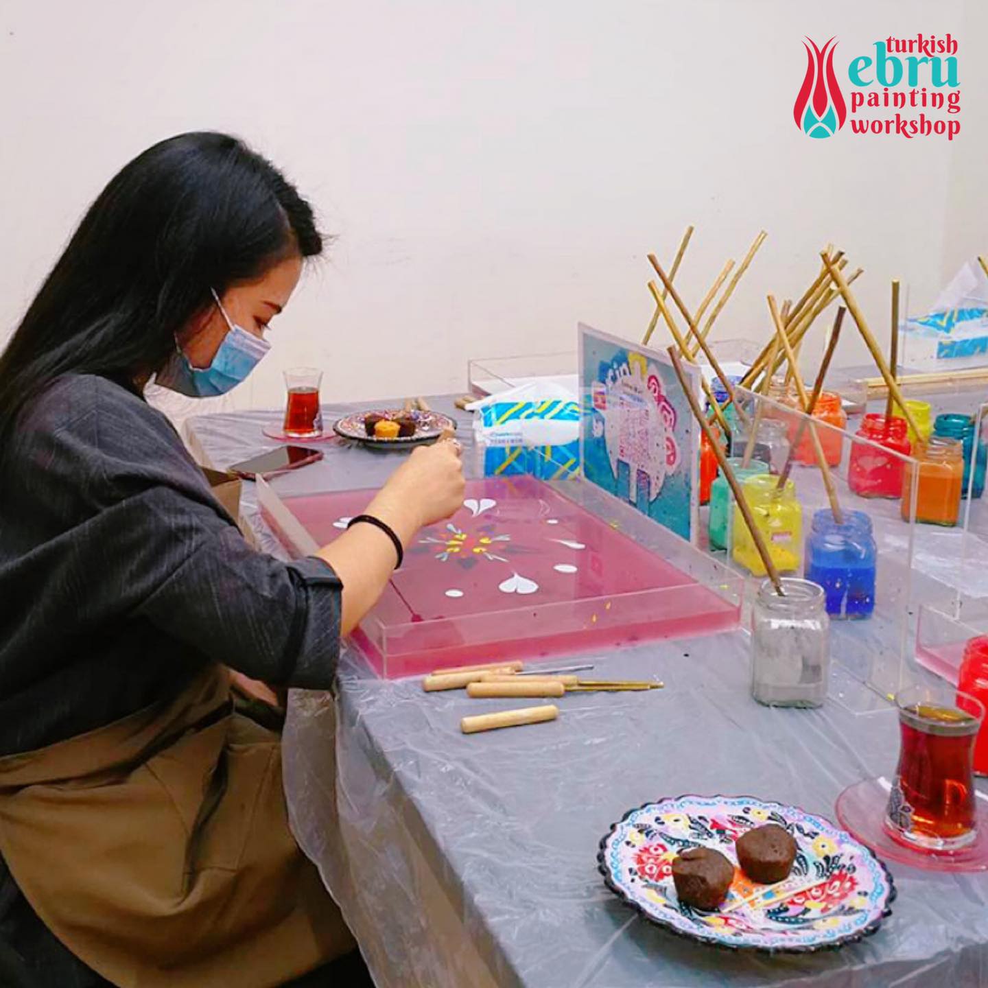 Turkish Marbling Workshop