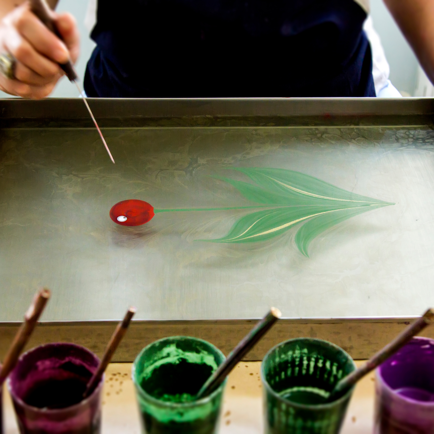 Turkish Marbling Workshop